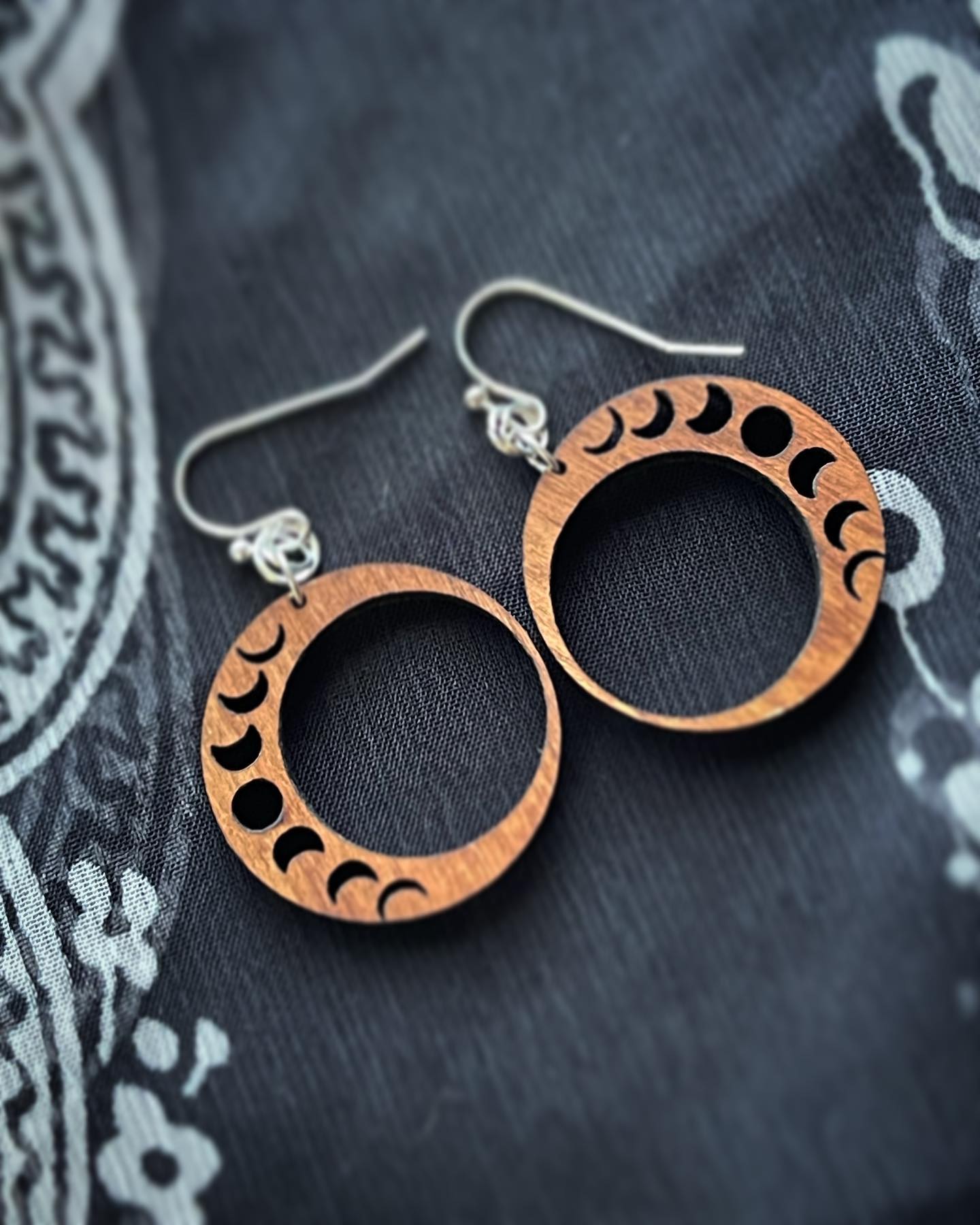 Moon Phase Earrings